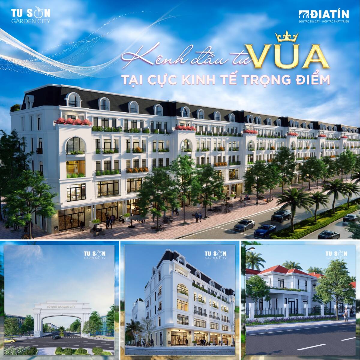 Mua bán bất động sản Đồng Kỵ – Từ Sơn Garden City